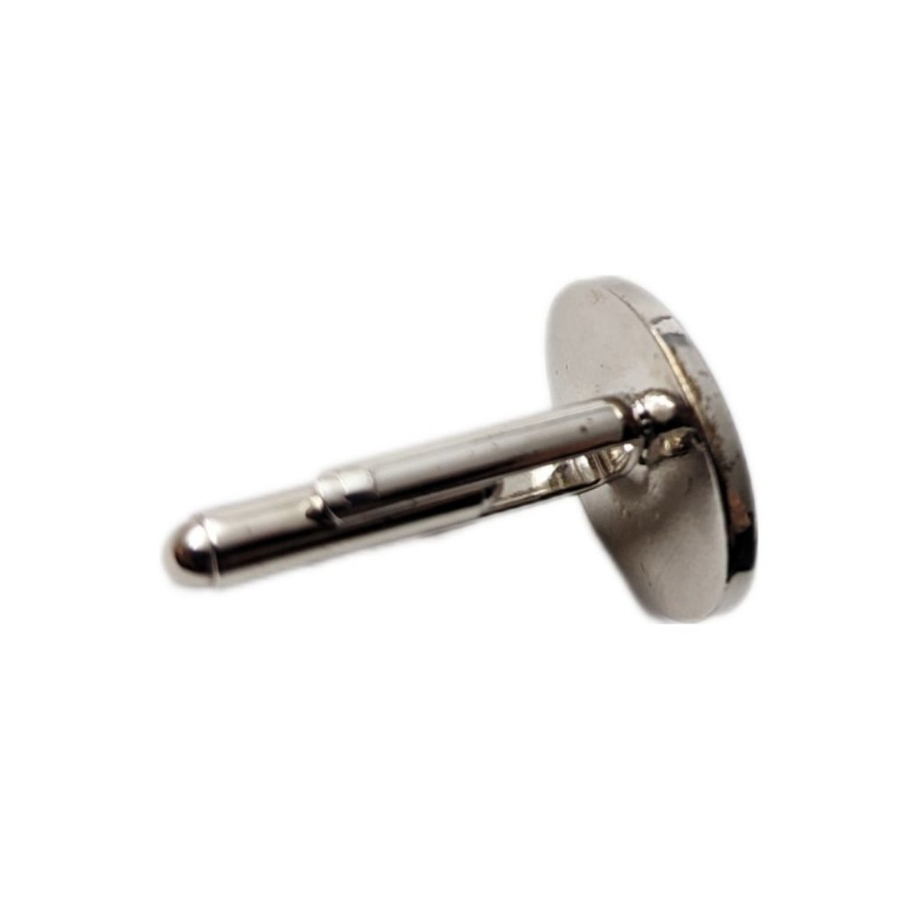 Art Pewter Scottish Thistle Cufflinks - Picture 5 of 5